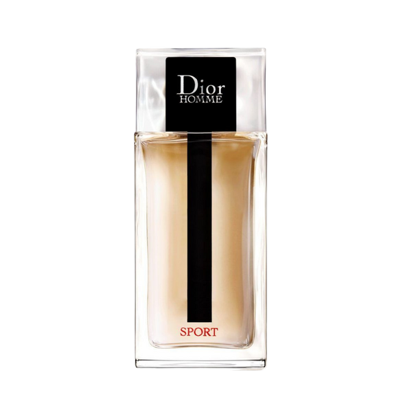 parfum Dior Homme Sport, vue de face sur fond uni