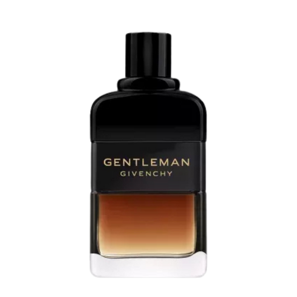 parfum Givenchy Gentleman Réserve Privée, vue de face sur fond uni