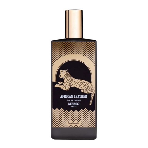 parfum Memo African Leather, vue de face sur fond uni