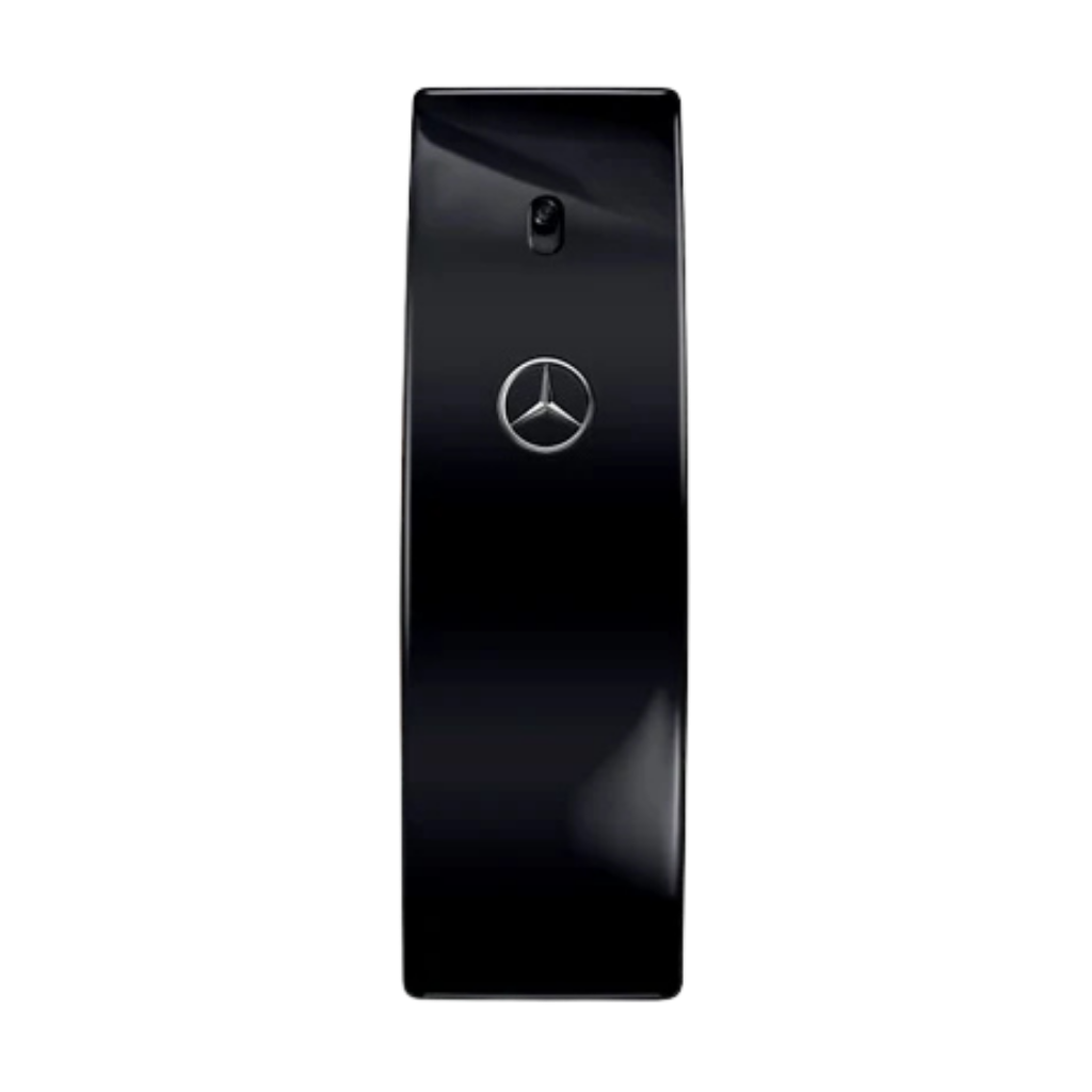 parfum Mercedes-Benz Black, vue de face sur fond uni