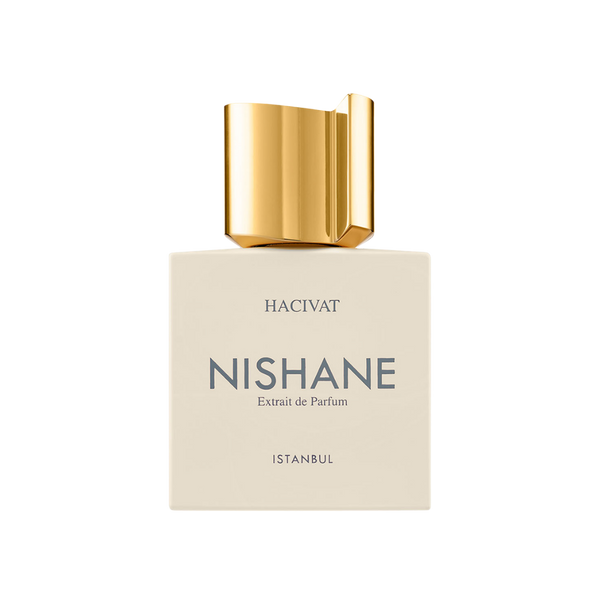 parfum Nishane Hacivat, vue de face sur fond uni