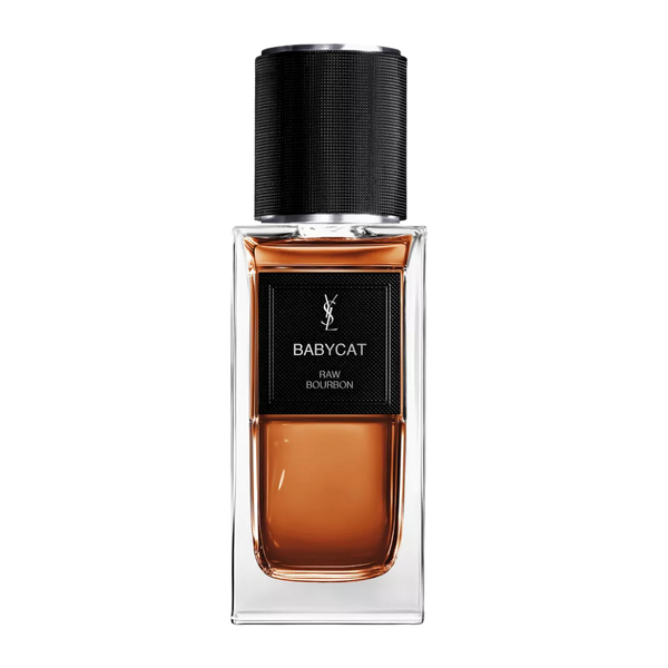 parfum Yves Saint Laurent Babycat, vue de face sur fond uni