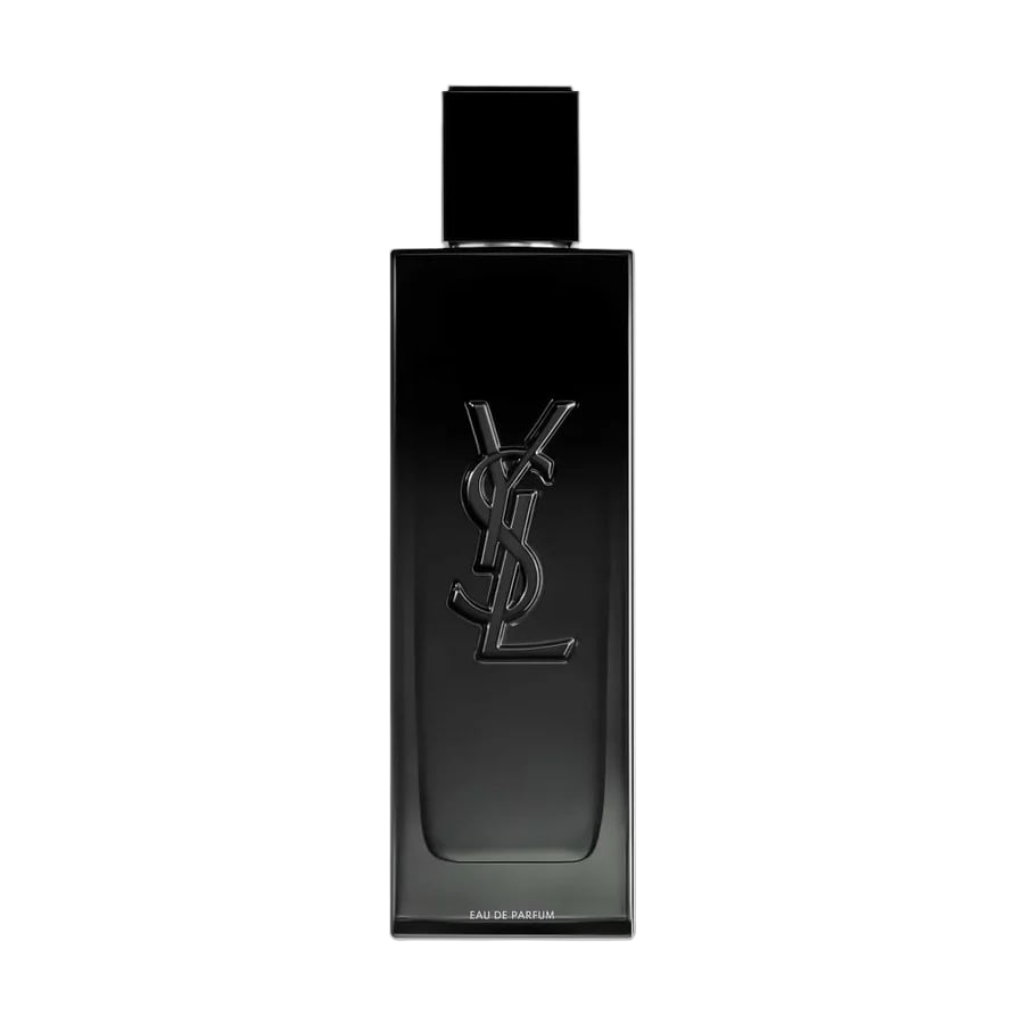 parfum Yves Saint Laurent Myslf EDP, vue de face sur fond uni